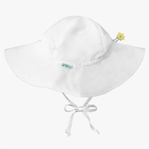 Green Sprouts I Play. Toddler Brim Sun Protection Hat, White, 2T-4T - Never Worn